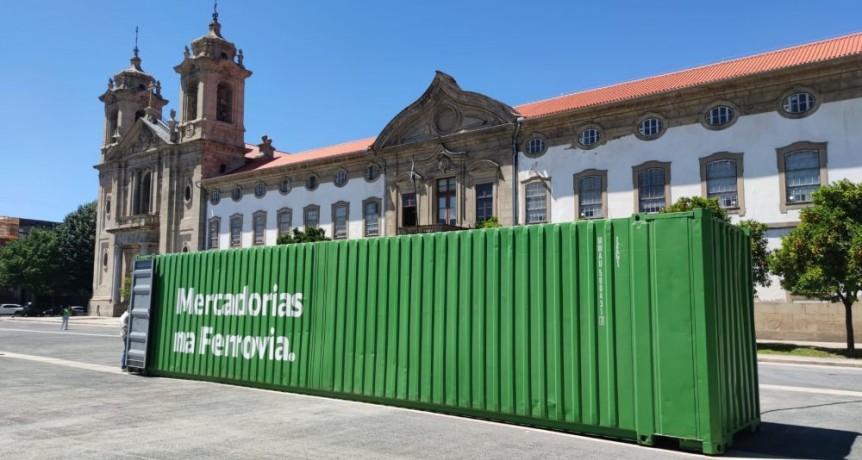 Mercadorias na Ferrovia em Famalic&atilde;o e Leiria, Visite-nos!