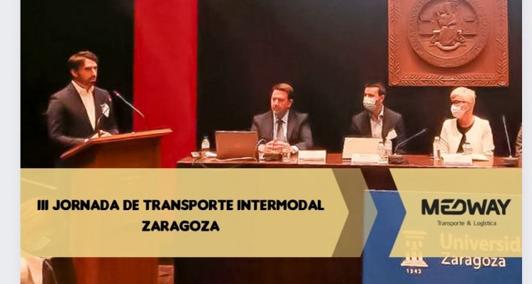 Bruno Silva, Director General de MEDWAY en la III Jornada de Transporte Intermodal.
