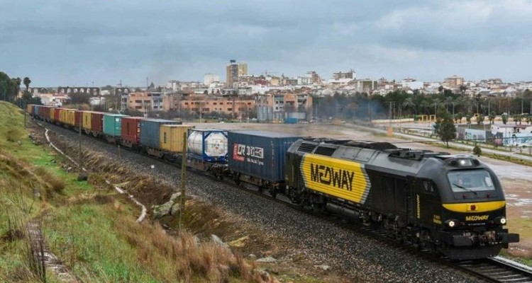 Primer transporte ferroviario de un contenedor de China a Portugal
