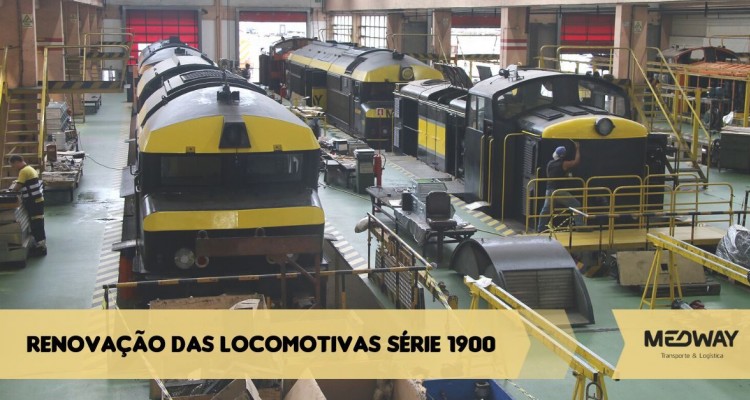 Renova&ccedil;&atilde;o das locomotivas da s&eacute;rie 1900
