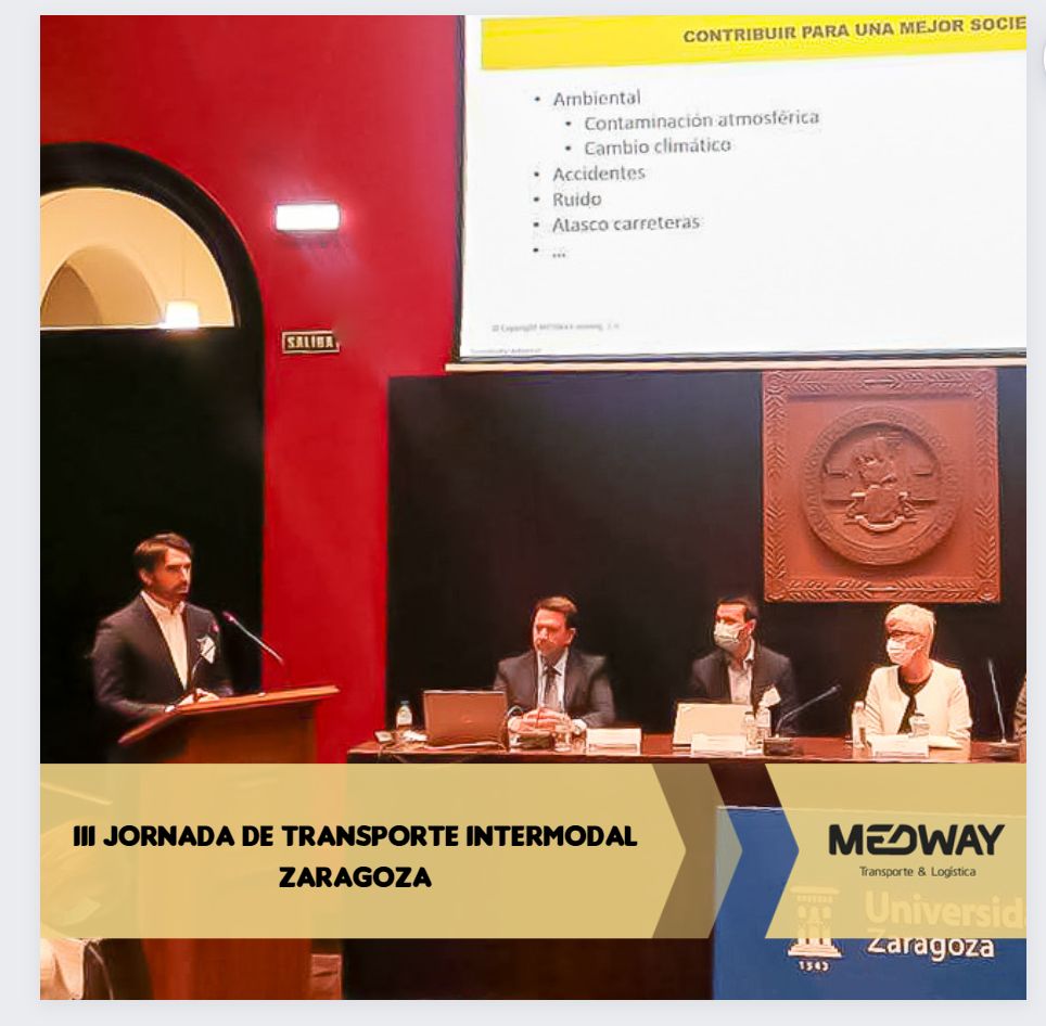 Bruno Silva en la III Jornada de Transporte Intermodal