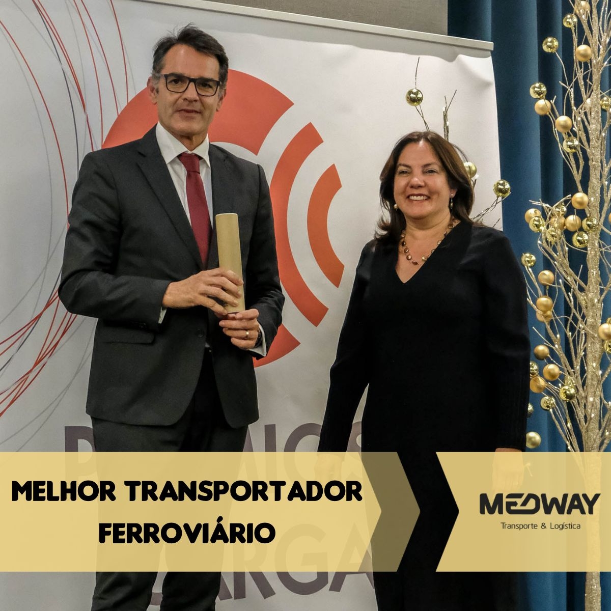 Entrega de los Premios Carga, organizados por Transportes & Negócios