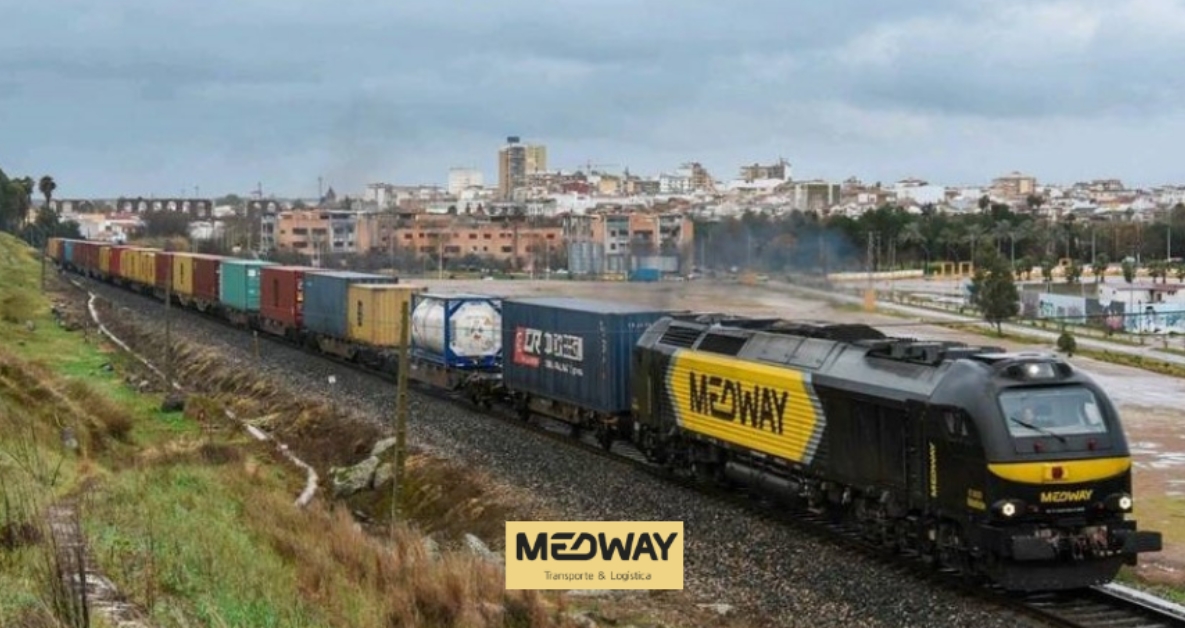 Transporte ferroviário de mercadorias da MEDWAY