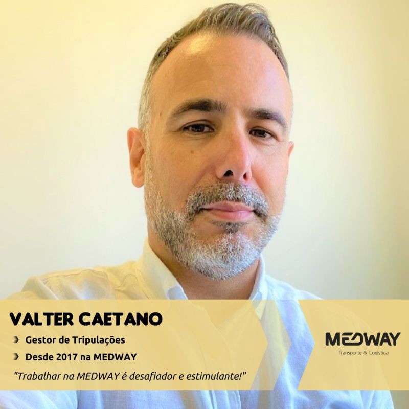 Valter Caetano, Crew Manager of MEDWAY