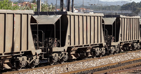 Transporte de arena por ferrocarril